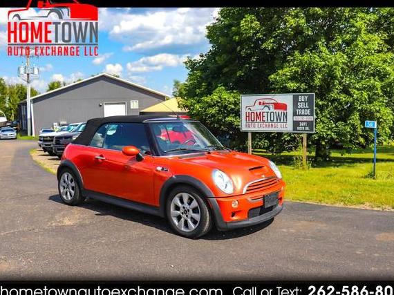 MINI COOPER CONVERTIBLE 2006 WMWRH33586TL93534 image